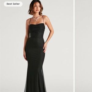 Windsor Black Maxi Dress